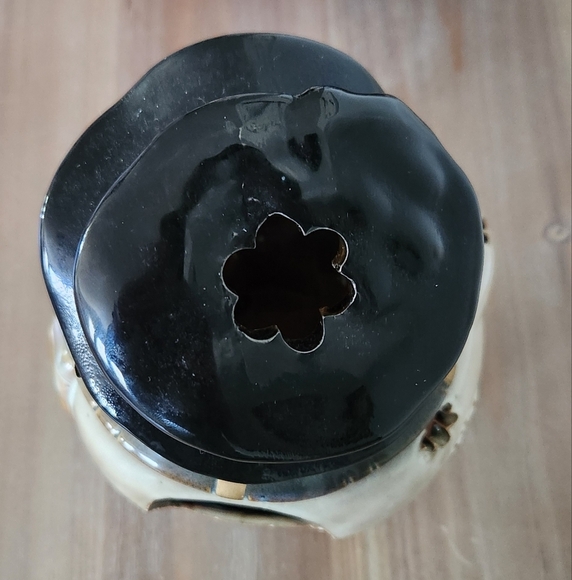 ⛄ Kirkland’s Bohemian Ceramic Snowman Votive Candle Holder, Christmas Decor - Picture 8 of 12